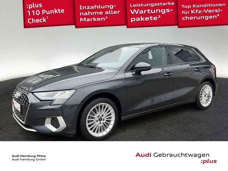 Manhattangrau metallic Gebraucht 2023 Audi A3 Advanced Limousine | 26.880 € (Fairer Preis) - Bild 1/3