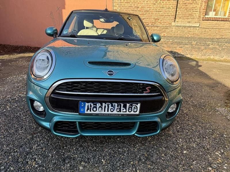 Blau Gebraucht 2019 Mini Cooper SD Cabriolet Cabrio | 22.500 € (Fairer Preis) - Bild 1/4