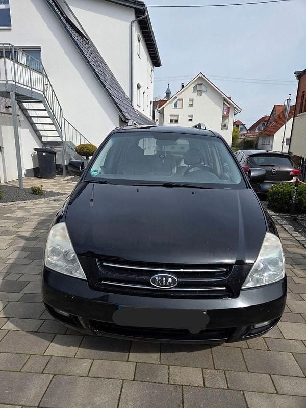 Gebraucht Kia Carnival EX 185 PS (136 kW) 2007 Schwarz Van / Kleinbus
