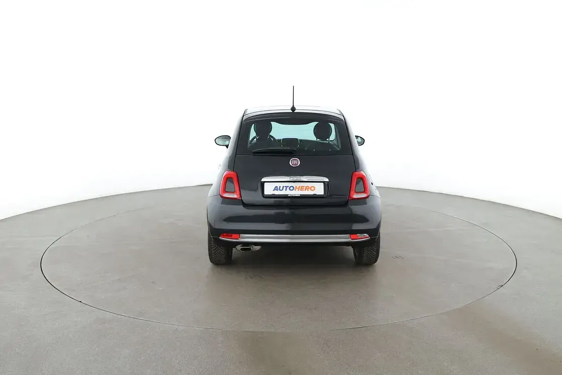 Gebraucht Fiat 500 Lounge 69 PS (50 kW) 2017 Schwarz Limousine