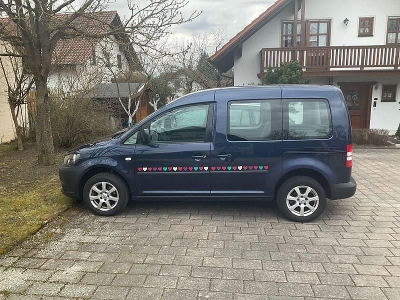 Gebraucht VW Caddy 86 PS (63 kW) 2011 Blau Van / Kleinbus