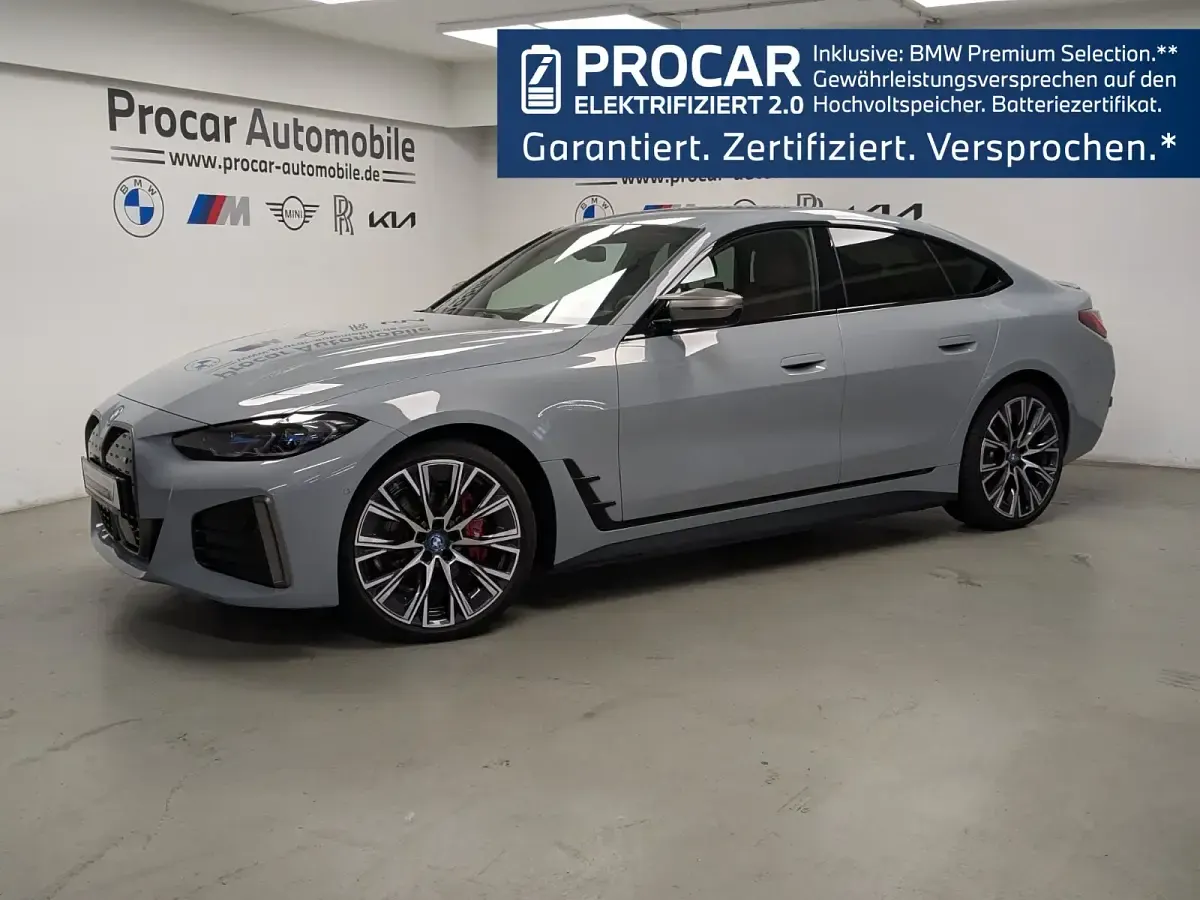 Gebraucht BMW i4 Performance 400 kW (544 PS) 2022 Grau Limousine