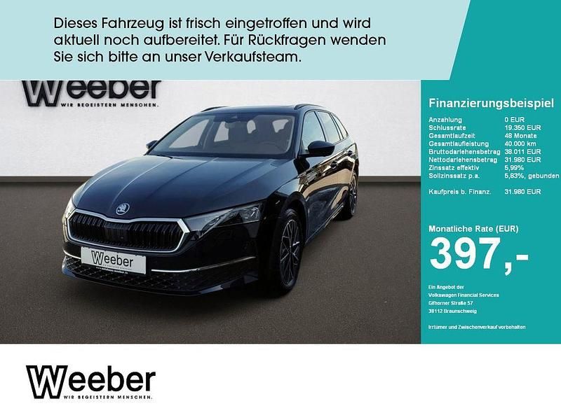 Gebraucht Skoda Octavia Tour 150 PS (110 kW) 2025 Schwarzmagic perleffekt (metallic) Kombi