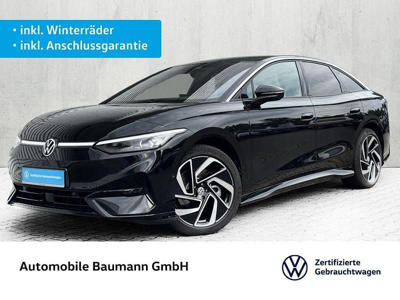 Grenadillschwarz metallic Gebraucht 2024 VW ID.7 Pro Limousine | 46.950 € (Fairer Preis) - Bild 1/4