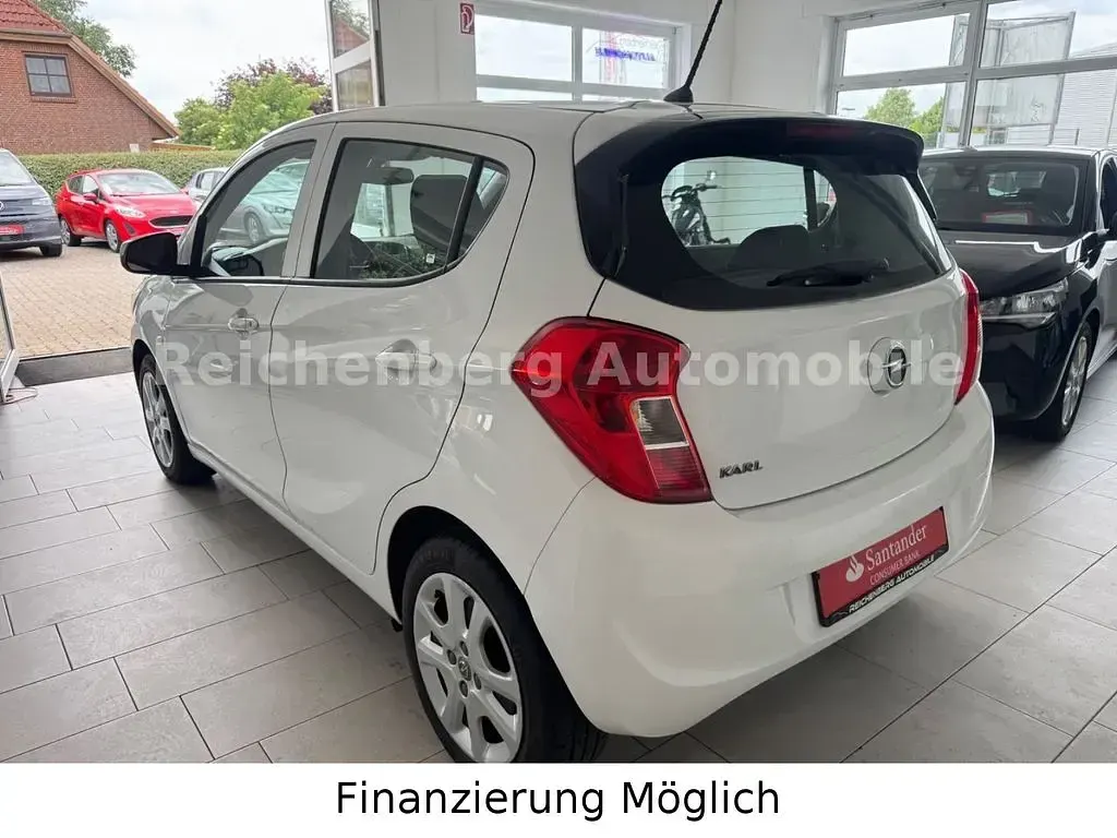 Gebraucht Opel Karl Edition 75 PS (55 kW) 2016 Weiß Kleinwagen