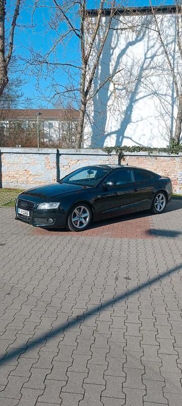 Schwarz Gebraucht 2008 Audi A5 S-Line Coupé | 5.200 € (Superpreis) - Bild 1/4