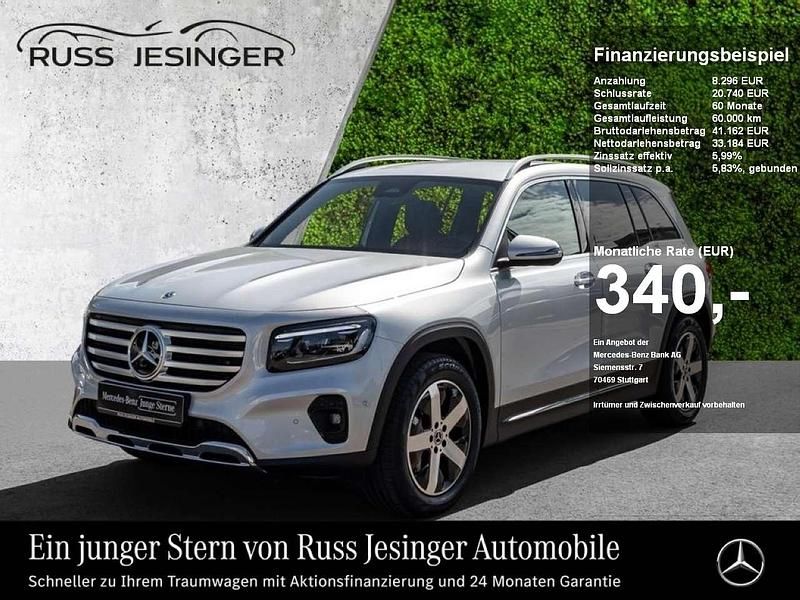 Iridiumsilber metallic Gebraucht 2024 Mercedes GLB220 Progressive SUV | 41.480 € (Guter Preis) - Bild 1/3