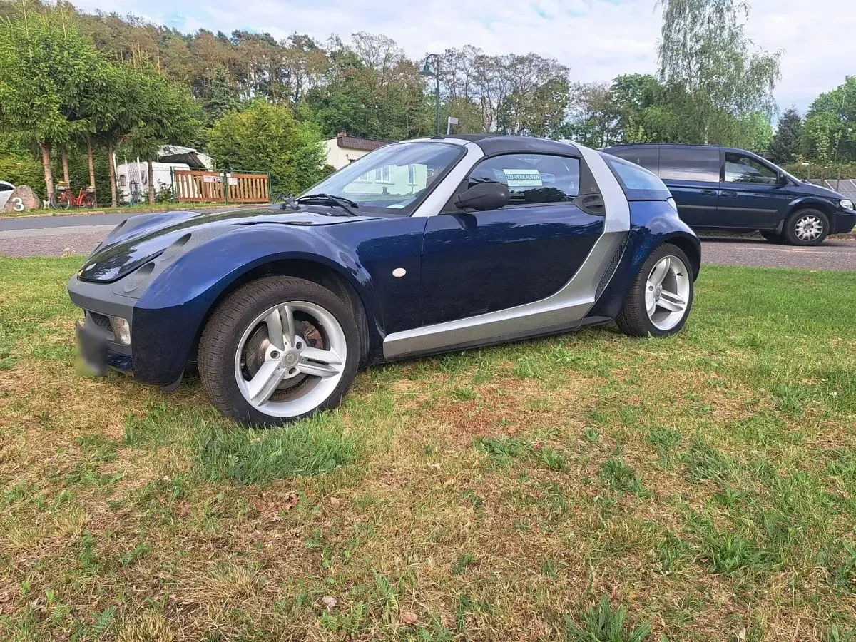 Usata Smart Roadster 81 CV (59 kW) 2005 Blu Cabrio