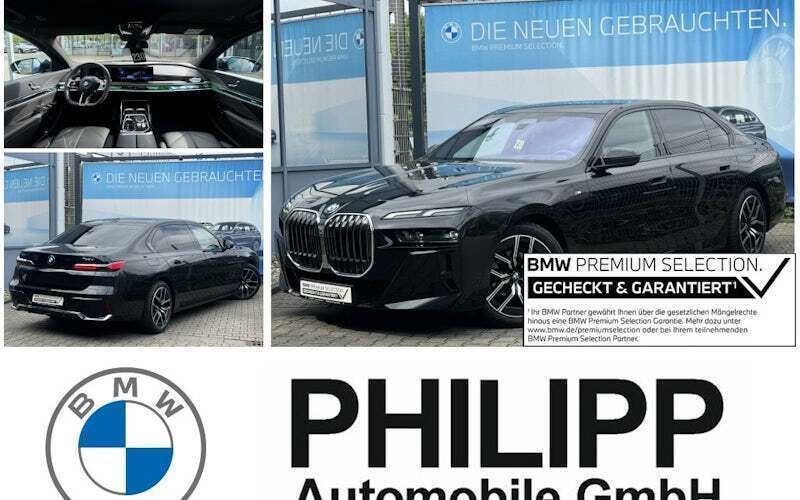 Saphirschwarz metallic Gebraucht 2024 BMW 740 M Sport Limousine | 94.380 € (Fairer Preis) - Bild 1/4