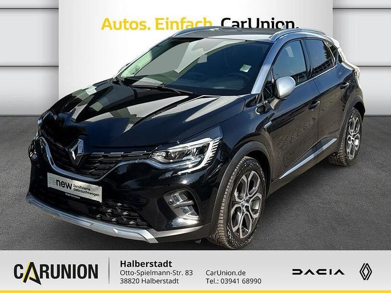 Perlmuttschwar dach highlandgrau (schwarz) Gebraucht 2021 Renault Captur Edition One SUV | 19.490 € (Fairer Preis) - Bild 1/4