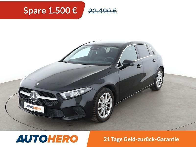 Schwarz Gebraucht 2020 Mercedes A200 Limousine | 20.990 € (Fairer Preis) - Bild 1/3