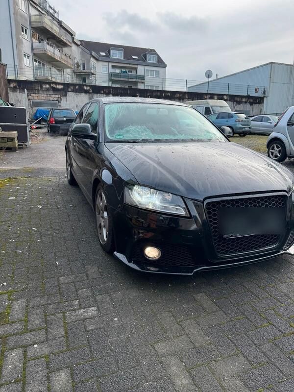 Schwarz Gebraucht 2009 Audi A3 S-Line Coupé | 3.100 € (Superpreis) - Bild 1/4