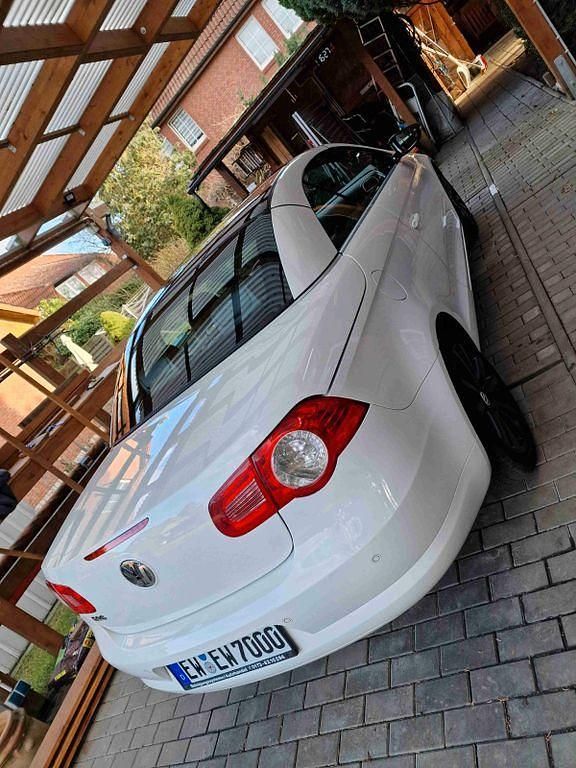 Gebraucht VW Eos 200 PS (147 kW) 2009 Weiß Cabrio
