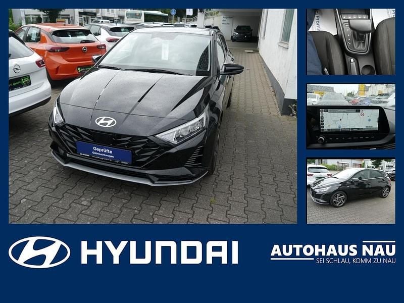 Phantom black / met Gebraucht 2024 Hyundai i20 Prime Limousine | 20.990 € (Fairer Preis) - Bild 1/4