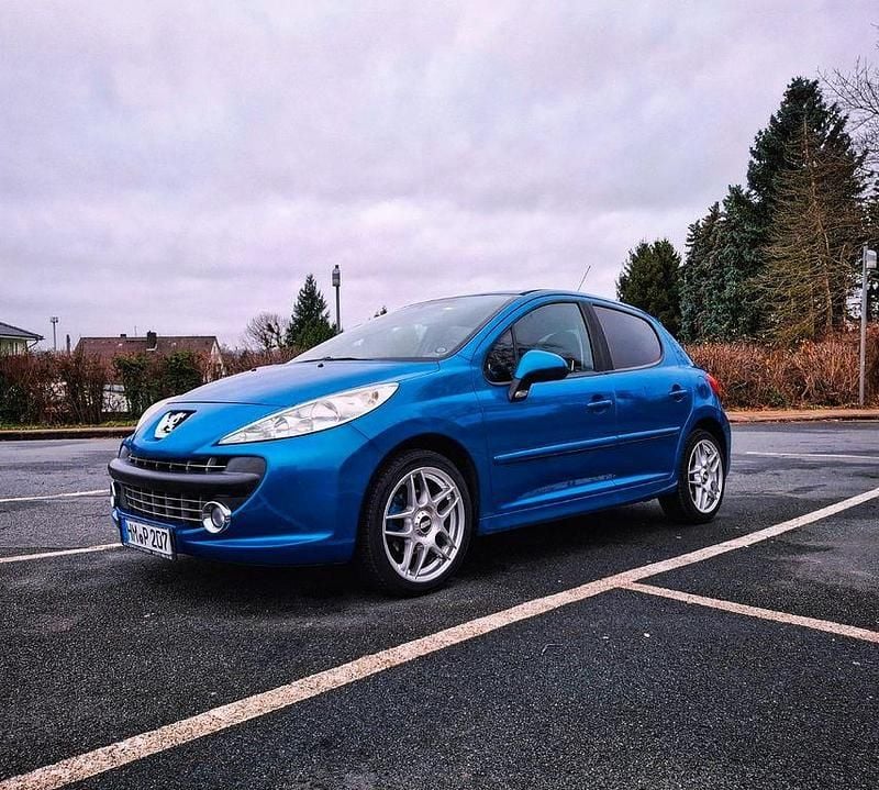 Blau Gebraucht 2007 Peugeot 207 Sport Limousine | 2.190 € (Fairer Preis) - Bild 1/4
