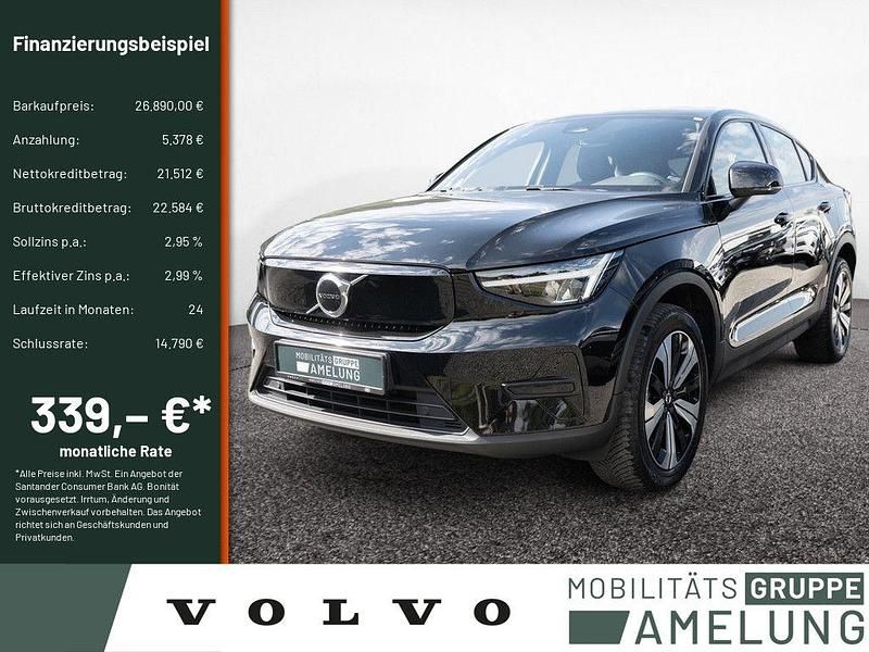 Schwarz Gebraucht 2022 Volvo C40 Core SUV | 26.890 € (Teuer) - Bild 1/4