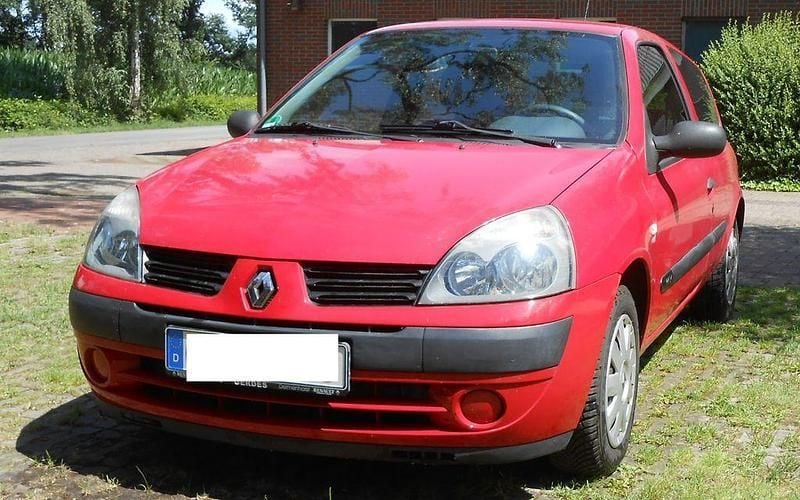 Rot Gebraucht 2004 Renault Clio II Authentique Limousine | 1.600 € (Guter Preis) - Bild 1/4