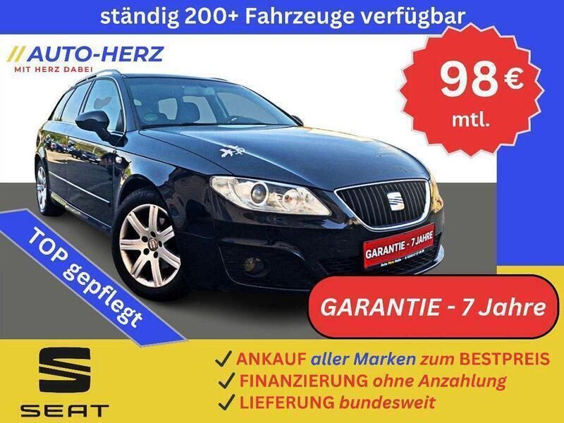 "universo" schwarz Gebraucht 2013 Seat Exeo Sport Limousine | 8.880 € (Teuer) - Bild 1/3