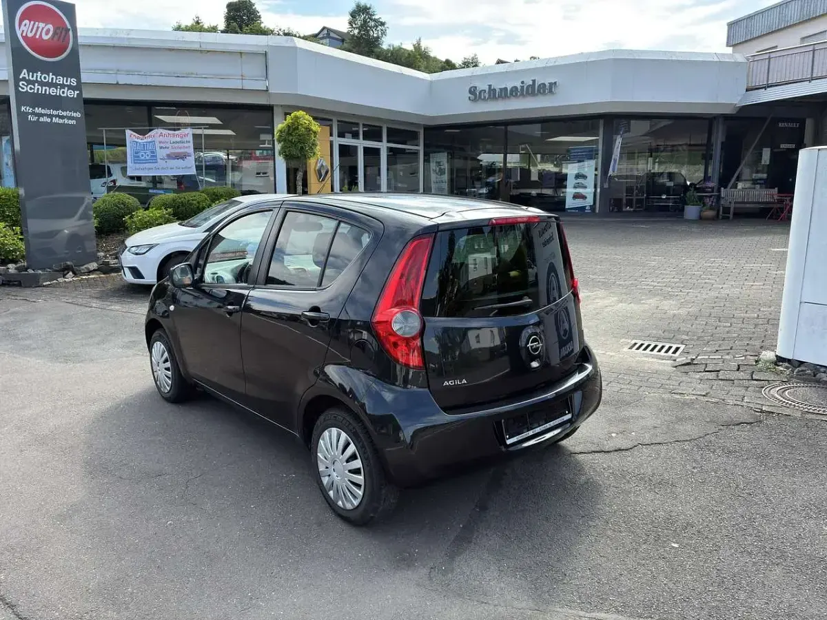 Gebraucht Opel Agila Edition 65 PS (47 kW) 2008 Kosmosschwarz Kleinwagen