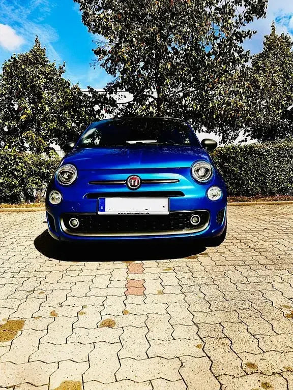 Gebraucht Fiat 500C S 69 PS (50 kW) 2019 Blau Cabrio