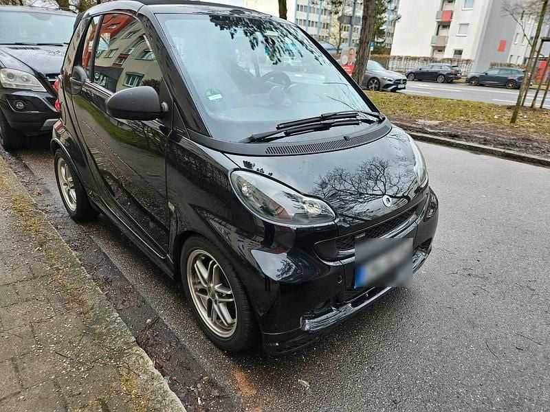 Gebraucht Smart ForTwo Cabrio Brabus Xclusive 98 PS (72 kW) 2009 Schwarz Cabrio