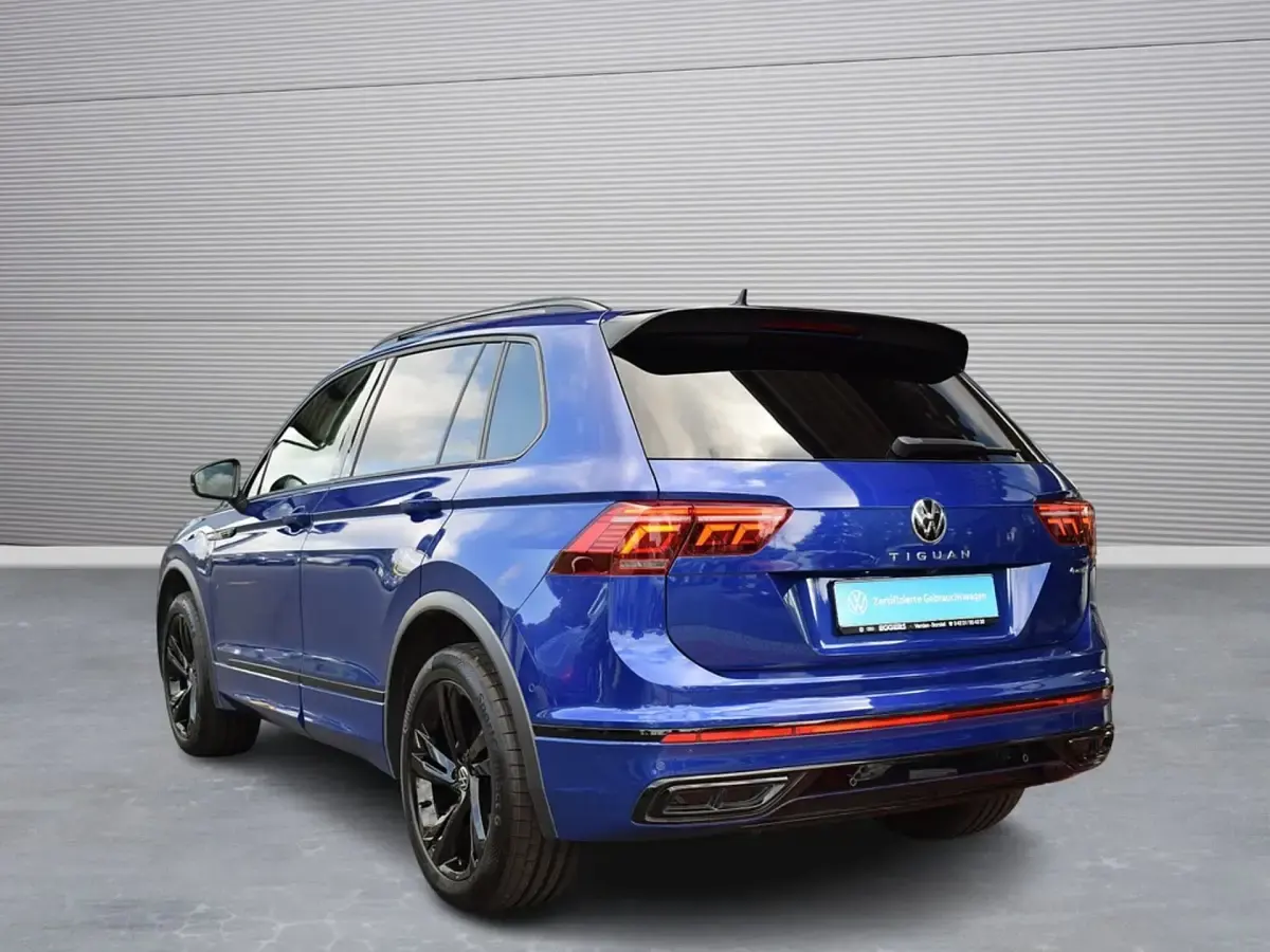 Gebraucht VW Tiguan R-line 200 PS (147 kW) 2021 Blau SUV