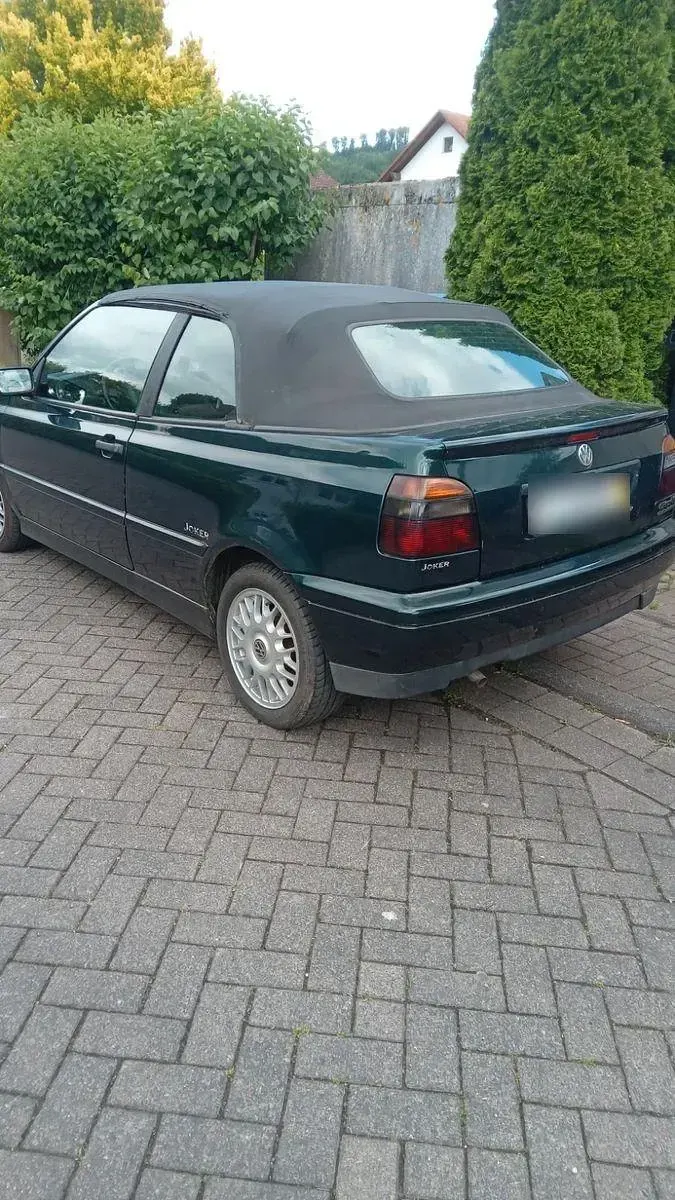 Gebraucht VW Golf Cabriolet 75 PS (55 kW) 1997 Grün Cabrio