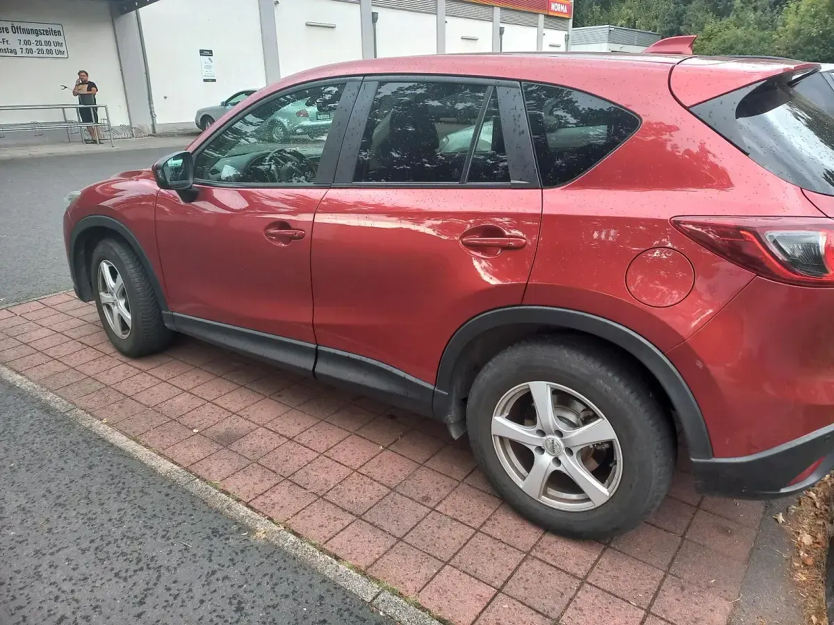 Gebraucht Mazda CX-5 175 PS (128 kW) 2012 Rot SUV