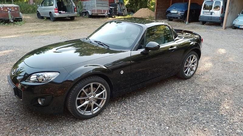Gebraucht Mazda MX5 126 PS (92 kW) 2011 Schwarz Cabrio