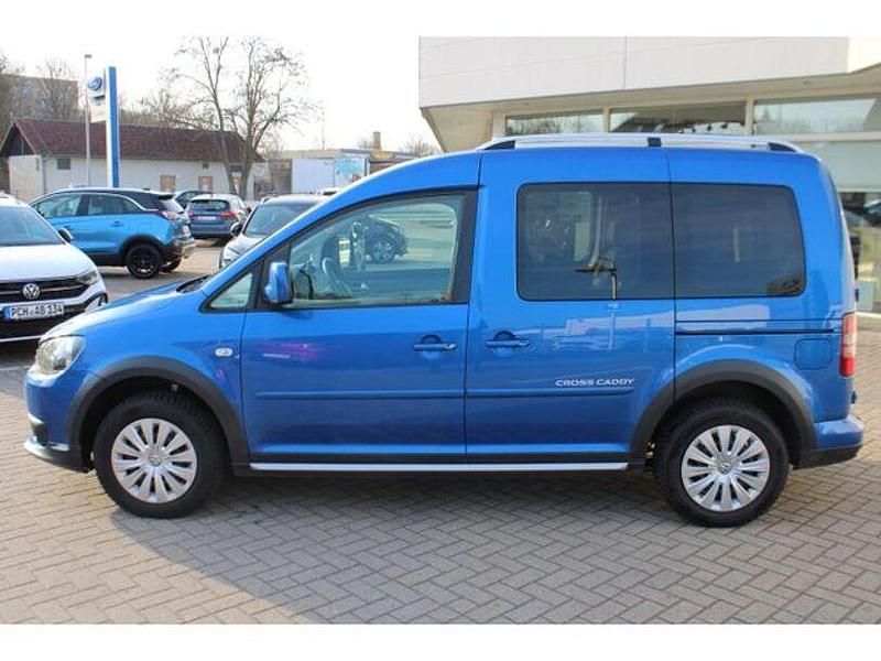 Gebraucht VW Caddy 102 PS (75 kW) 2015 Blau Van / Kleinbus