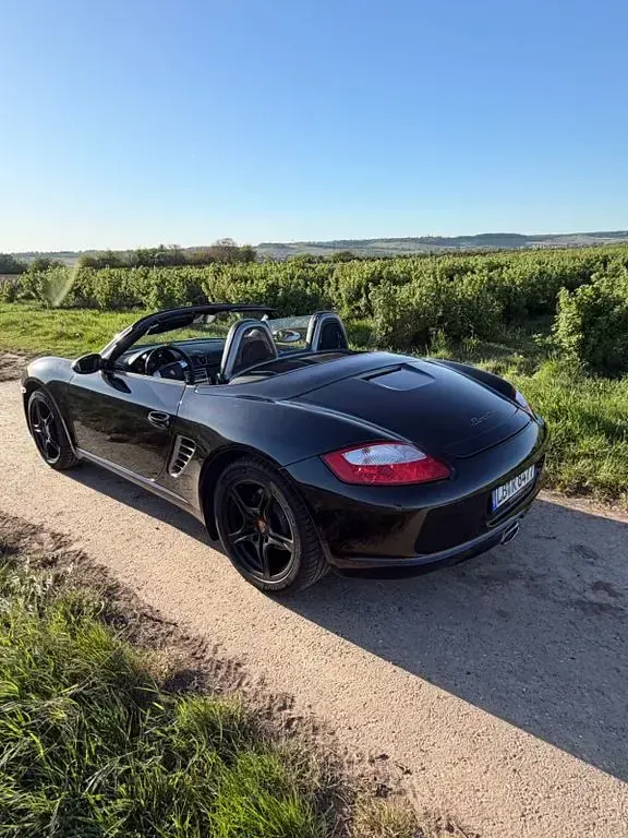 Second-hand Porsche Boxster 239 CP (175 kW) 2005 Negru Cabrio