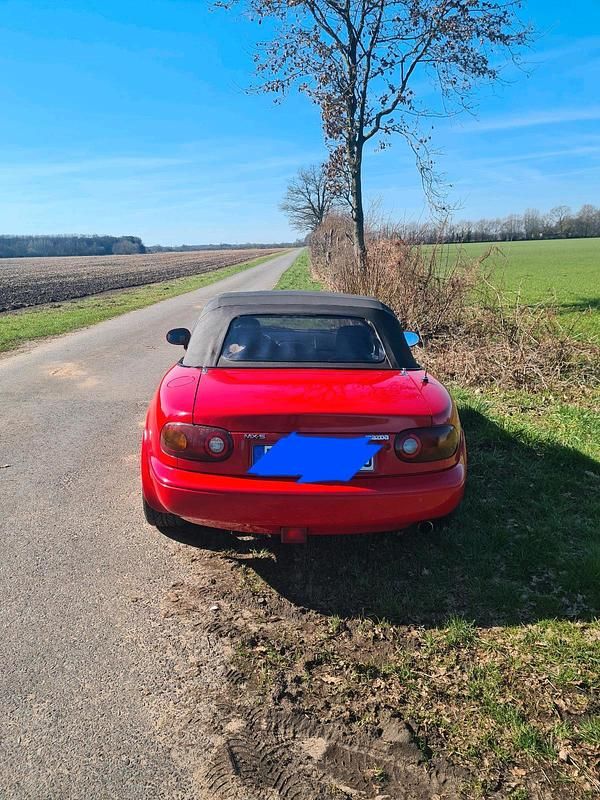 Gebraucht Mazda MX5 1996 Rot Cabrio