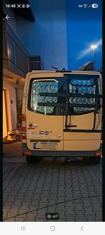 Używany Mercedes Sprinter 130 KM (95 kW) 2011 Żółty Van