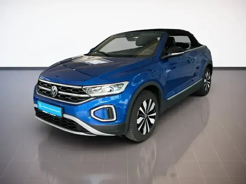 Gebraucht VW T-Roc Cabriolet Goal 116 PS (85 kW) 2025 Ravennablau Cabrio