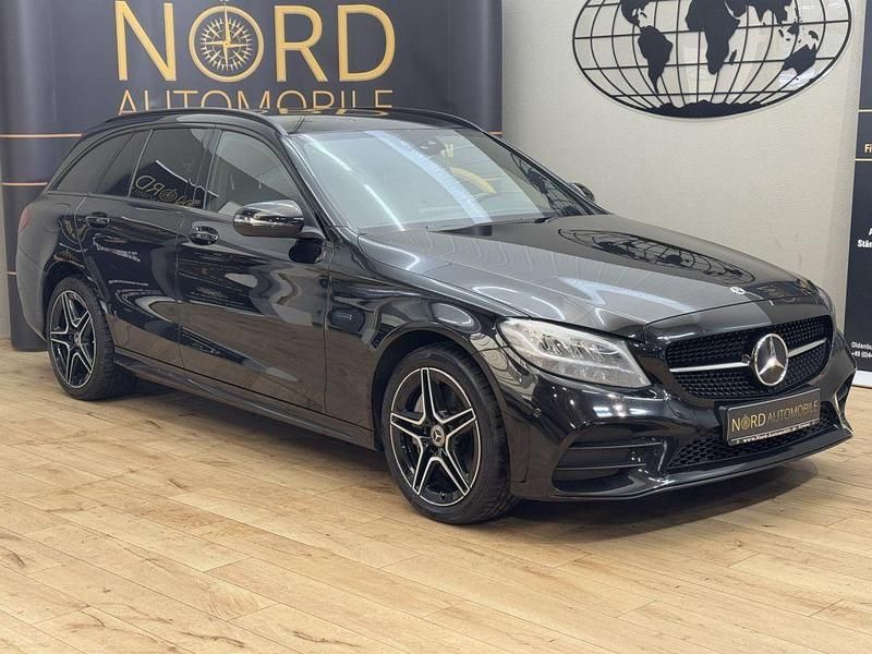 Gebraucht Mercedes C300e AMG 306 PS (225 kW) 2021 Obsidianschwarz meta (metallic) Kombi