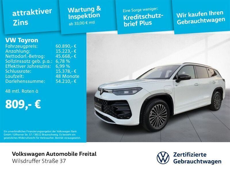 Pure white Gebraucht 2025 VW Tayron R-line SUV | 60.890 € - Bild 1/4