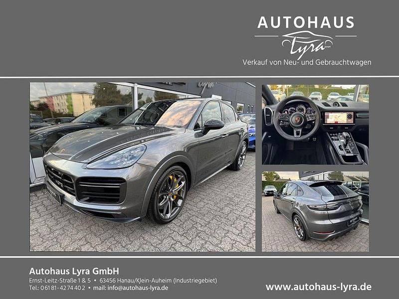 Grau Gebraucht 2021 Porsche Cayenne Turbo S SUV | 92.880 € - Bild 1/4