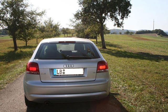 Gebraucht Audi A3 Attraction 139 PS (102 kW) 2007 Silber Kleinwagen