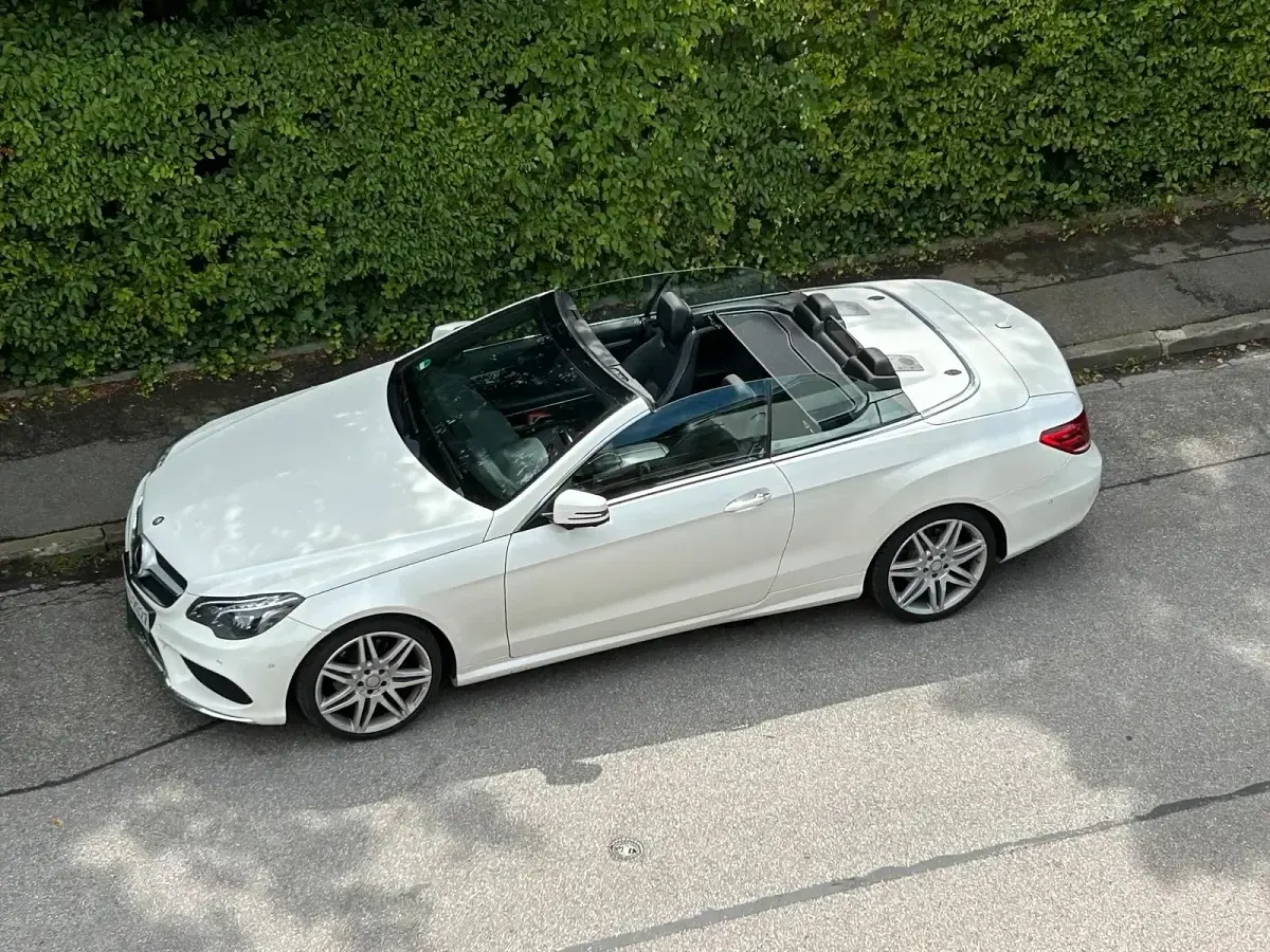 Gebraucht Mercedes E350 252 PS (185 kW) 2014 Weiß Cabrio