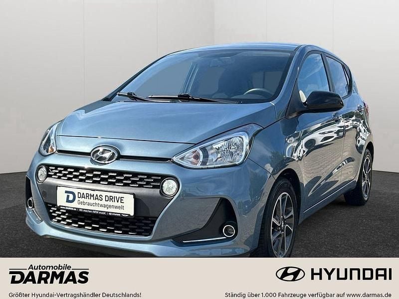 Blau Gebraucht 2019 Hyundai i10 YES! Kleinwagen | 8.490 € (Guter Preis) - Bild 1/4