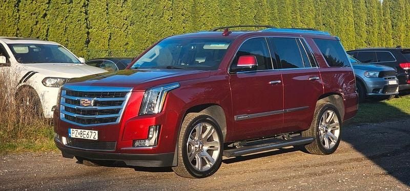 Rot Gebraucht 2018 Cadillac Escalade SUV | 35.400 € - Bild 1/4