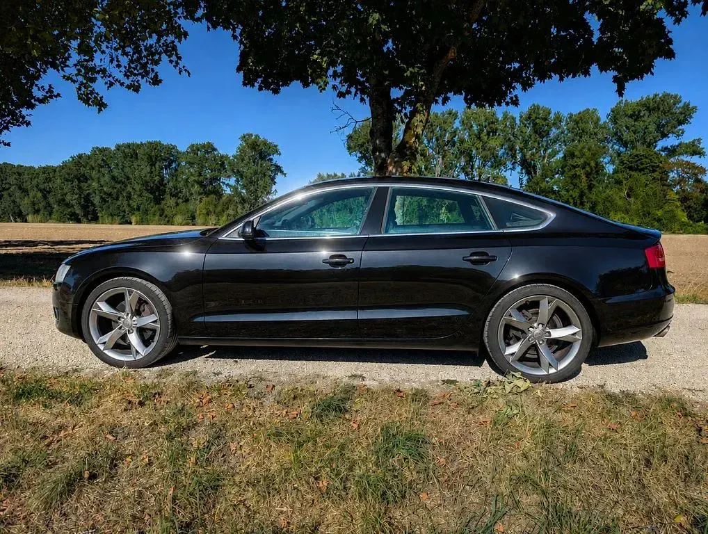 Gebraucht Audi A5 Sportback Comfort 190 PS (139 kW) 2010 Schwarz Kleinwagen