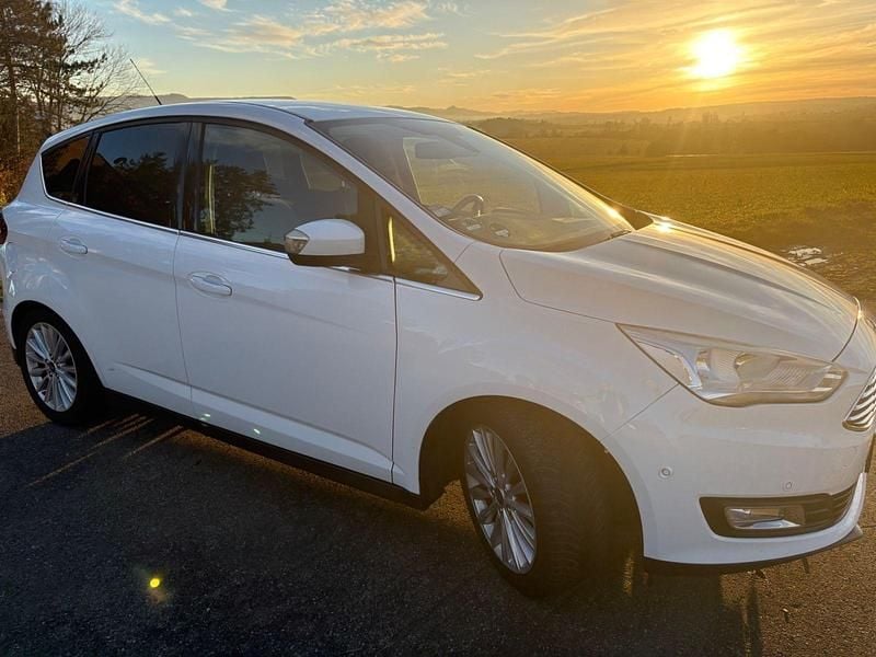 Gebraucht Ford C-MAX Ambiente 101 PS (74 kW) 2015 Weiß Van / Kleinbus