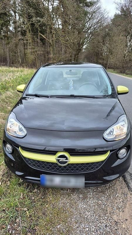 Gebraucht Opel Adam Glam 101 PS (74 kW) 2017 Schwarz Kleinwagen