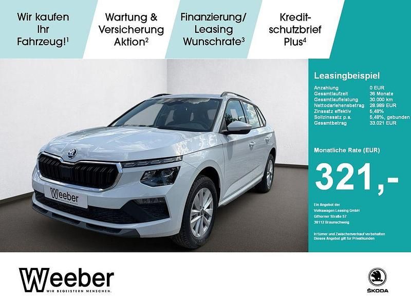 Weiß Neu 2025 Skoda Kamiq Selection SUV | 28.989 € (Fairer Preis) - Bild 1/4