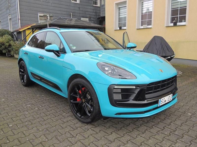 Blau Gebraucht 2021 Porsche Macan S SUV | 74.900 € (Fairer Preis) - Bild 1/4