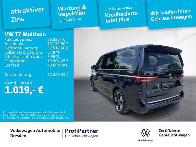 Usata VW Multivan Style 177 CV (130 kW) 2025 Nero Monovolume