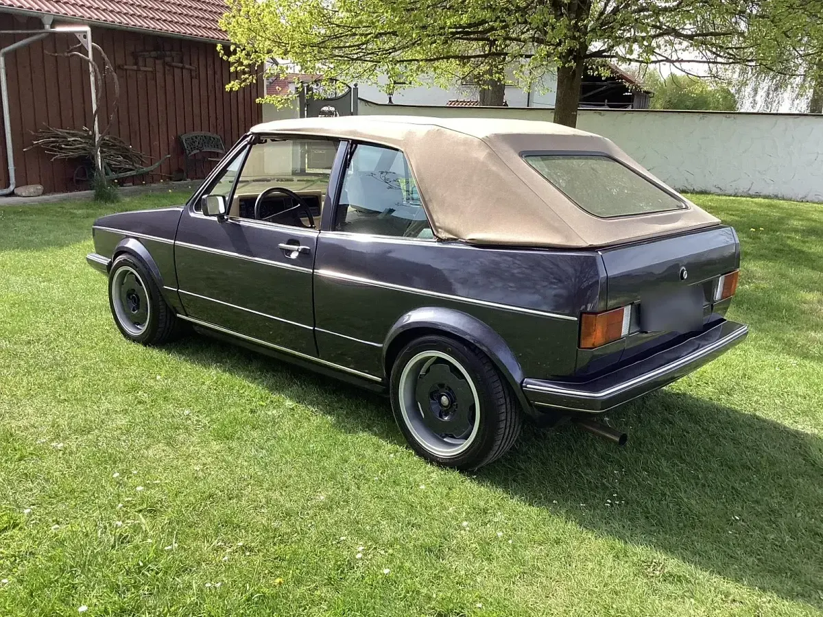Gebraucht VW Golf Cabriolet 75 PS (55 kW) 1986 Blau Cabrio