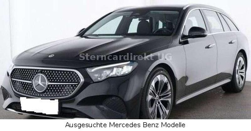 Obsidianschwarzmetallic Gebraucht 2024 Mercedes E220 Avantgarde Kombi | 49.890 € (Guter Preis) - Bild 1/4