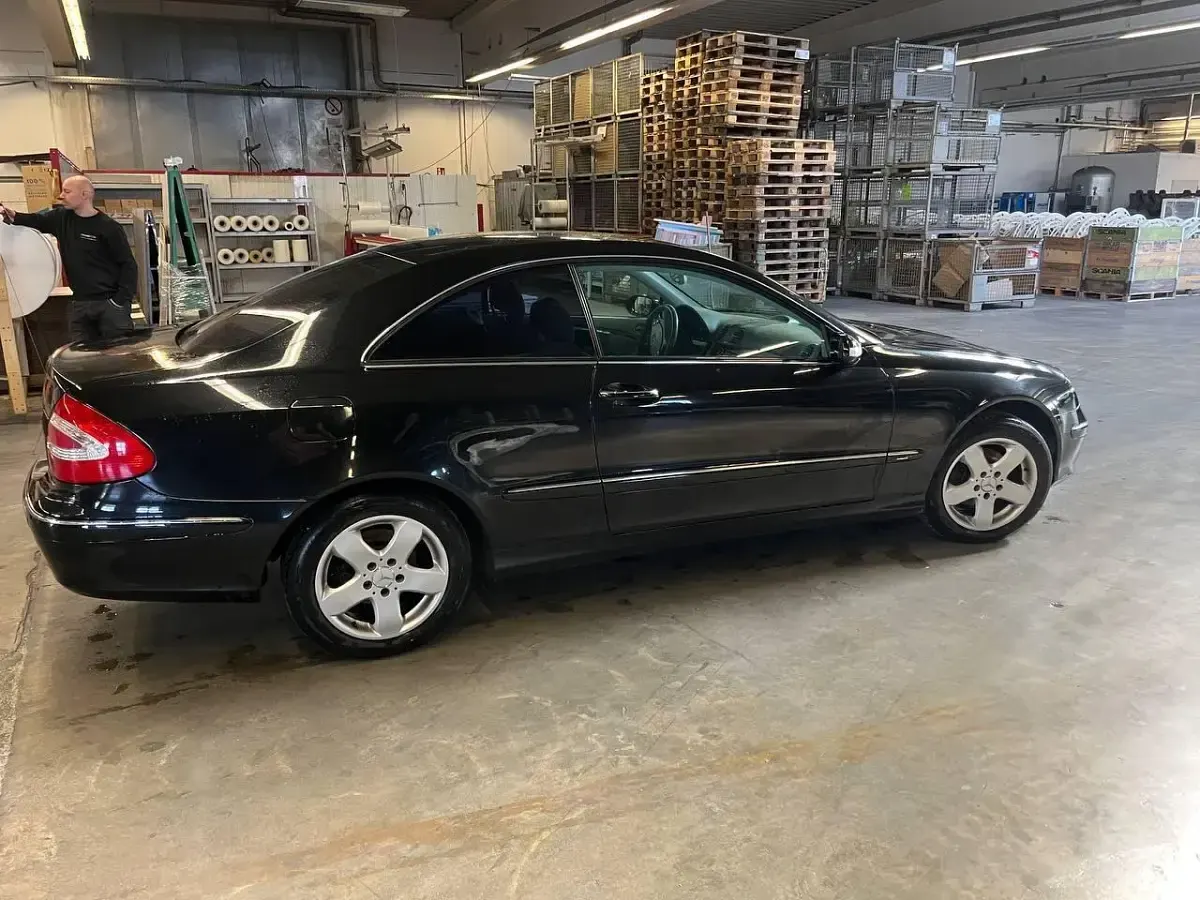 Gebraucht Mercedes CLK200 2004 Schwarz Coupé